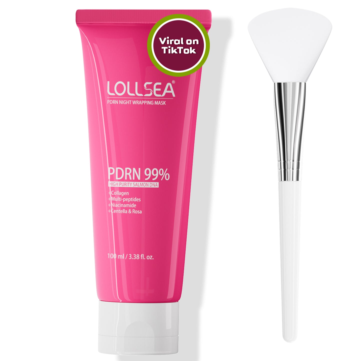 LOLLSEA Glassy Skin Mask | PDRN Night Wrapping Mask