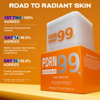LOLLSEA Skin Reset PDRN Toner Pads | Sooth, Hydrate, Brighten